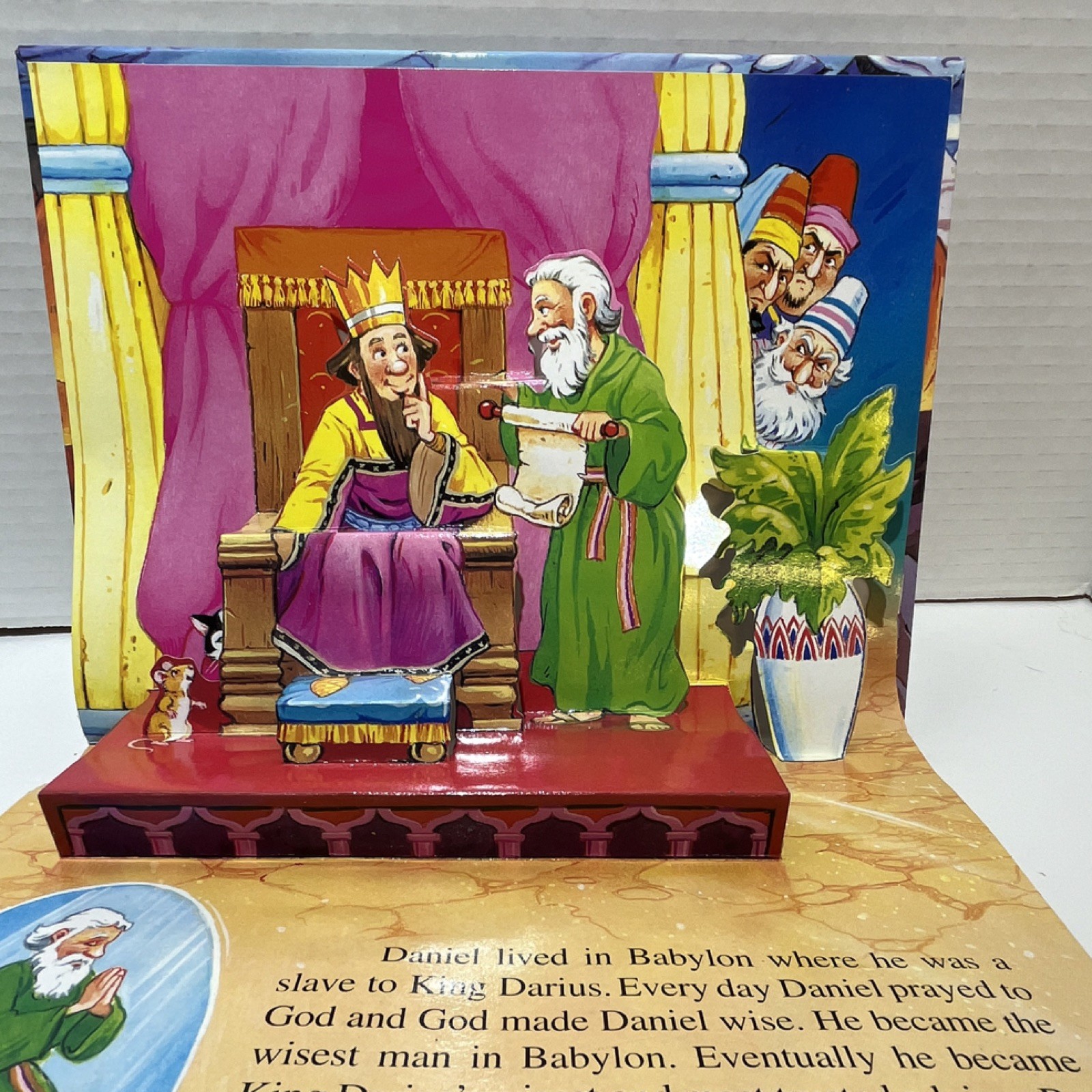 Bible Story Pop-Ups Lot of 3 Hardcover Pop-Up Illustrated John Patience