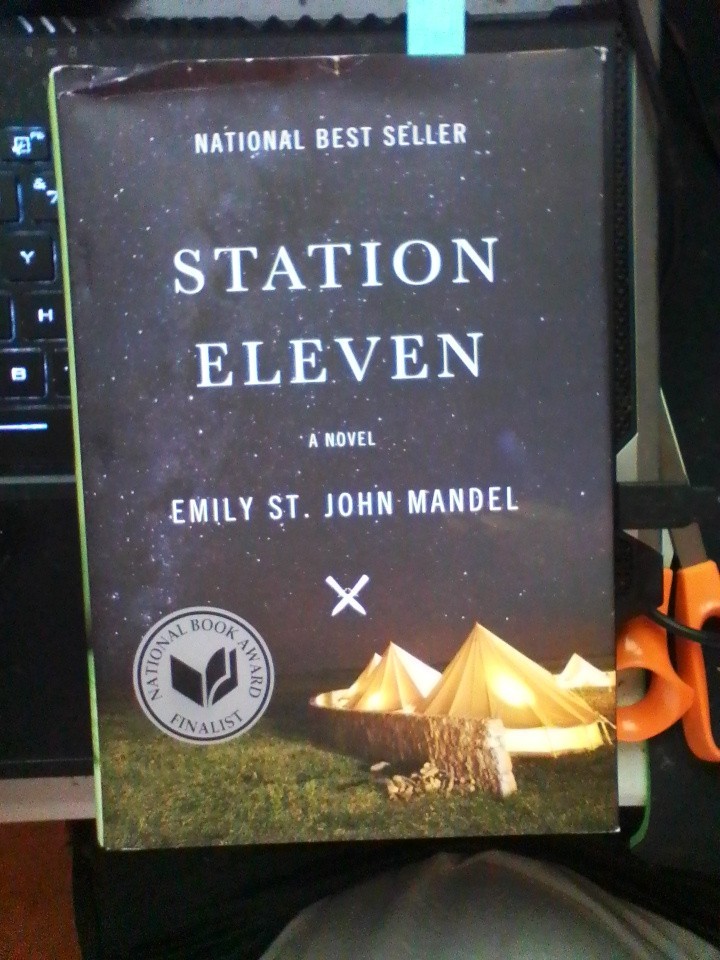 STATION ELEVEN Emily St. John Mandel Hardcover Novel Dust Jacket VERY GOOD