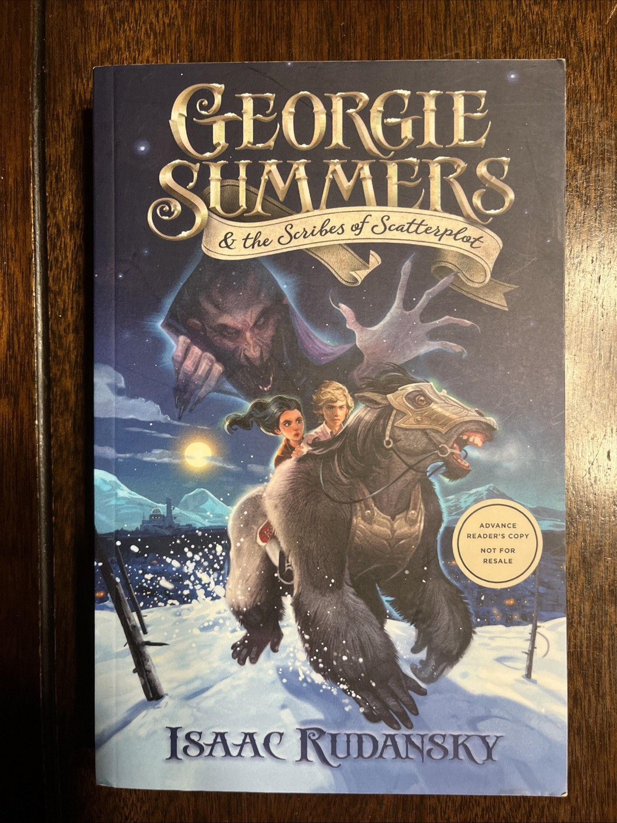 George Summers & The Scribes of Scatterplot Signed by Isaac Rudansky ARC PB