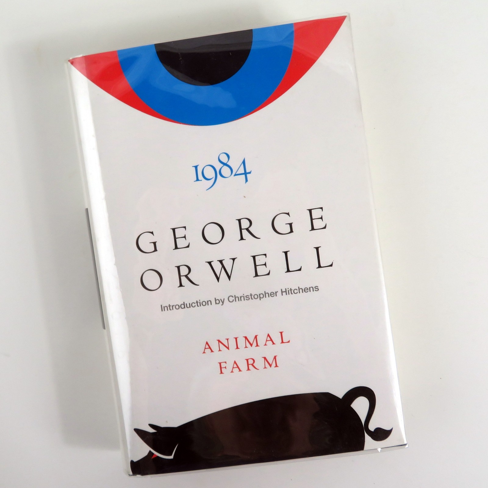 George Orwell 1984 and ANIMAL FARM, Houghton Mifflin Harcourt 2003 HC DJ book