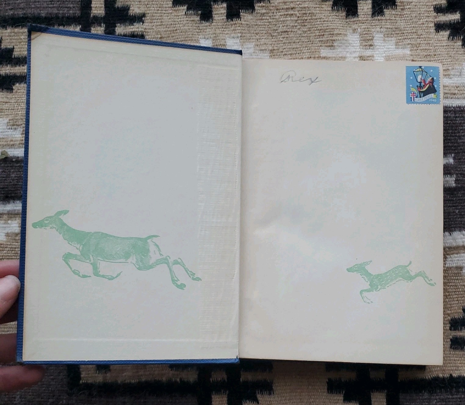 1929-Bambi- HC- By Felix Salten Illustrated By Kurt Wiese-Grosset and Dunlap