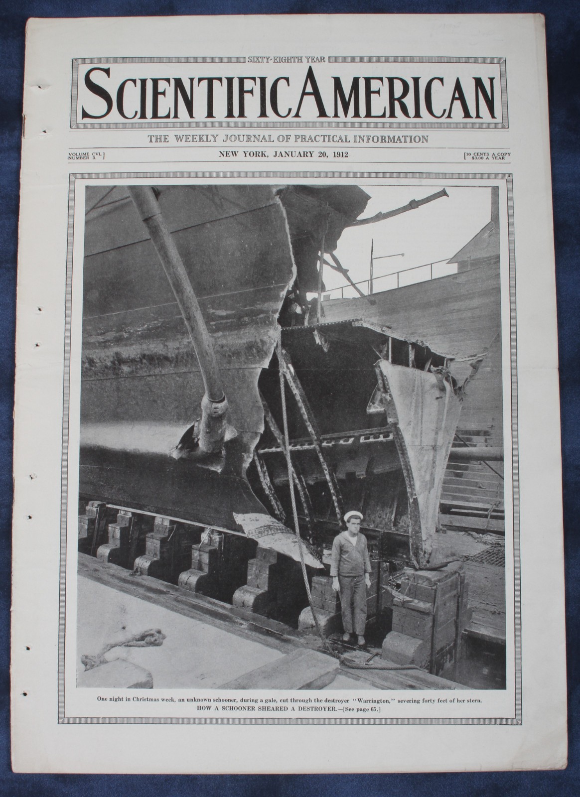 Orig 1912 January 20 SCIENTIFIC AMERICAN Supplement (Pages 61-80) New York