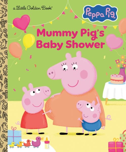 Mummy Pig’s Baby Shower, Hardcover by Golden Books (COR), Like New Used, Free…