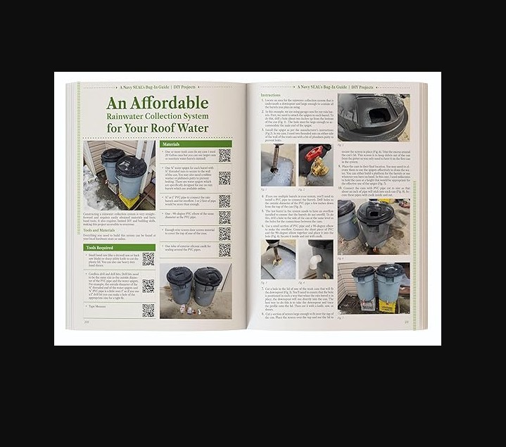 Bug-In Guide Survival Prepper Home Safety Handbook Reprint Book