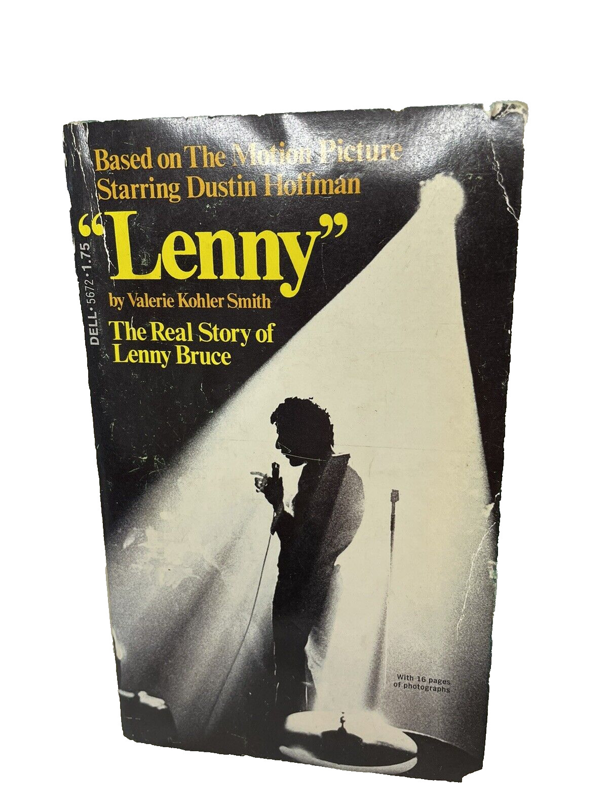 Lenny Paperback Book Real Story Of Lenny Bruce 16 Pages Photo 1st Print Vintage