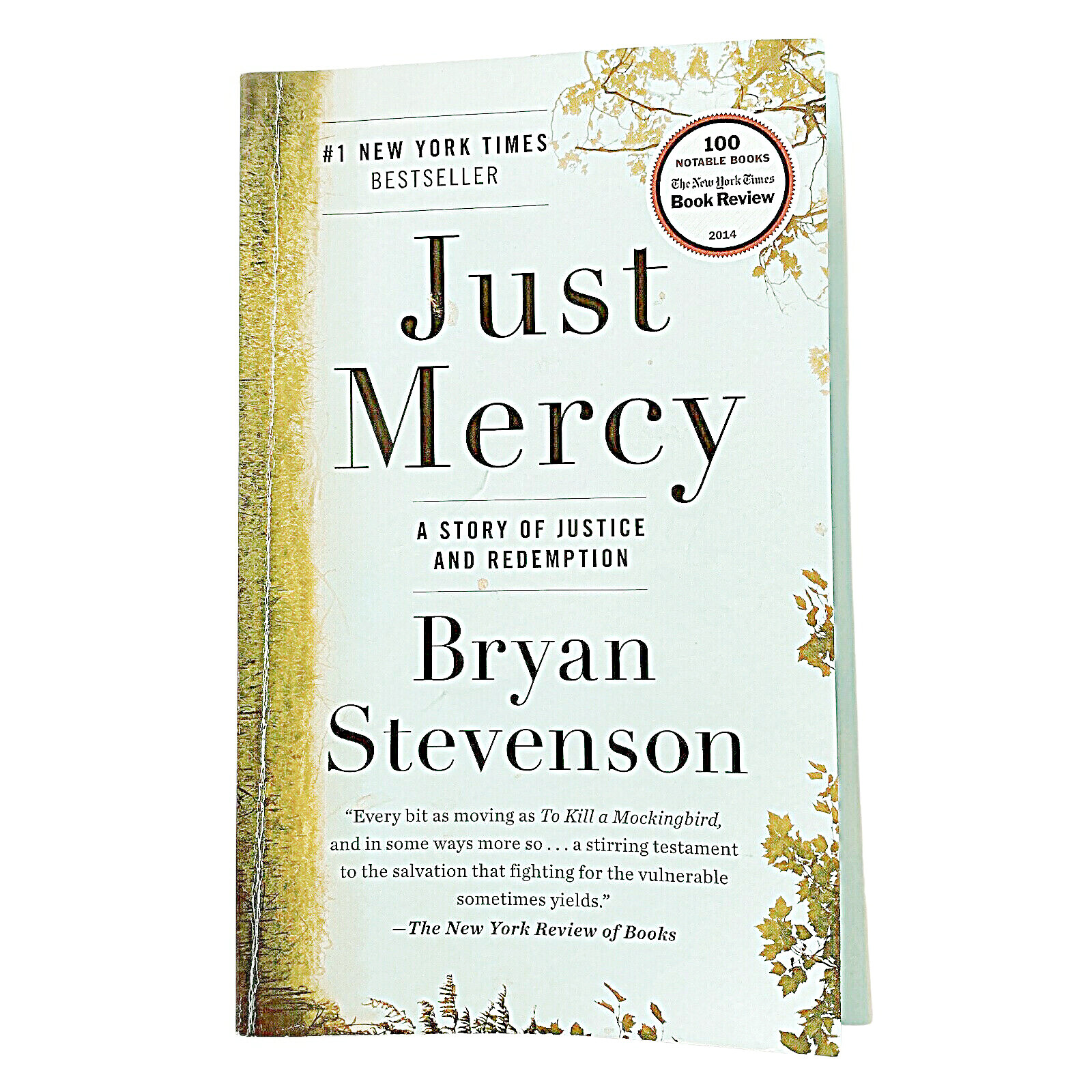 JUST MERCY: A story of justice and redemption By Bryan Stevenson 338 pages
