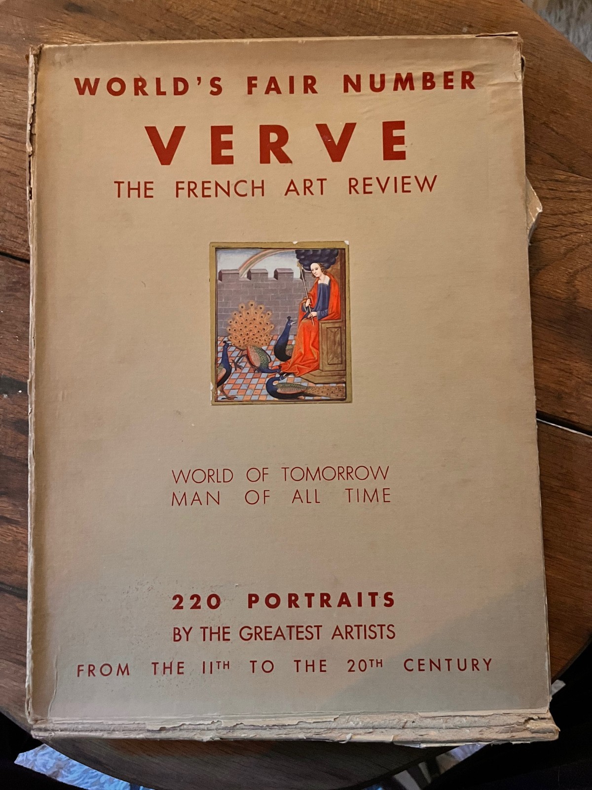 Verve No. 4 — “World’s Fair Number / World of Tomorrow / Man of All Time” (1938)