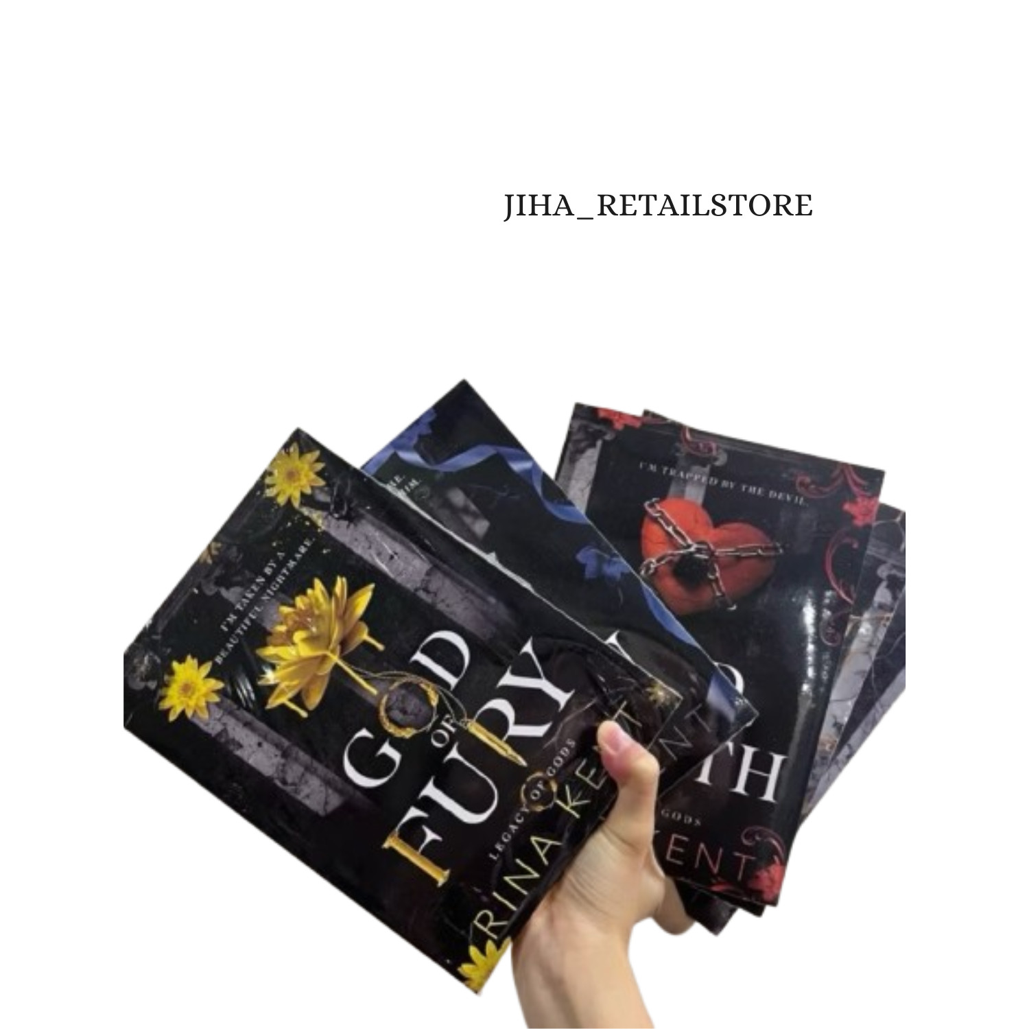 Legacy of Gods Series Complete 6 Book Set by Rina Kent