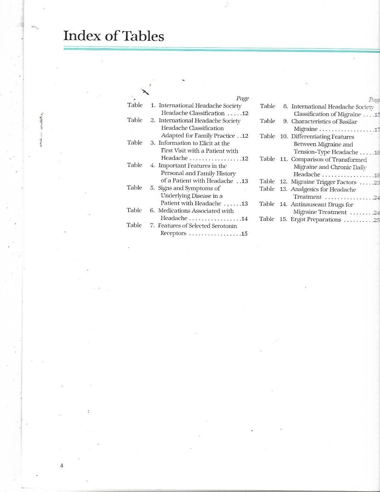 Headache by Robert Smith, MD, 1996, AAFP Monograph, 45 pages