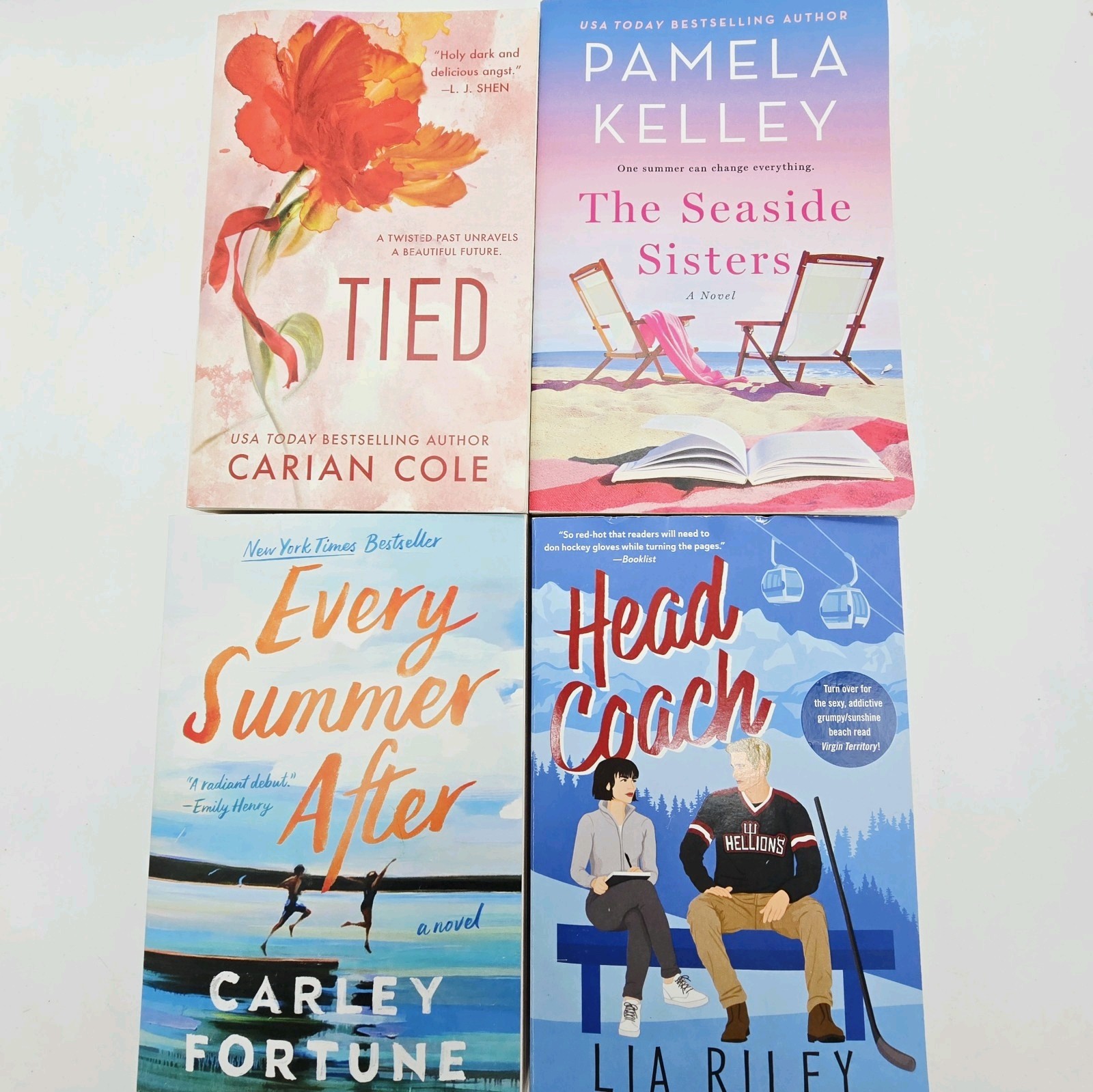 4-Pack Every Summer After, Head Coach / Virgin Territiry, Tied, Seaside Sisters