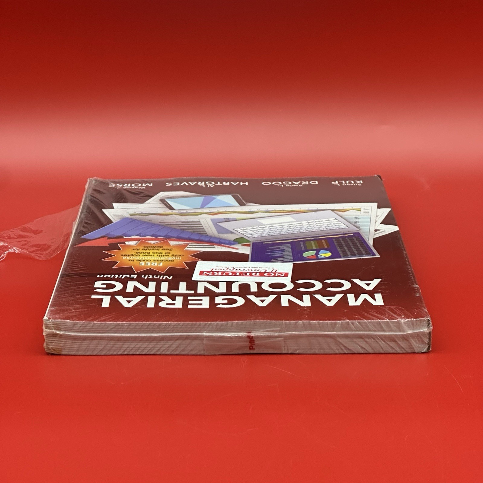 Managerial Accounting Ninth Edition (Paperback, Cambridge Business) – Torn Seal!
