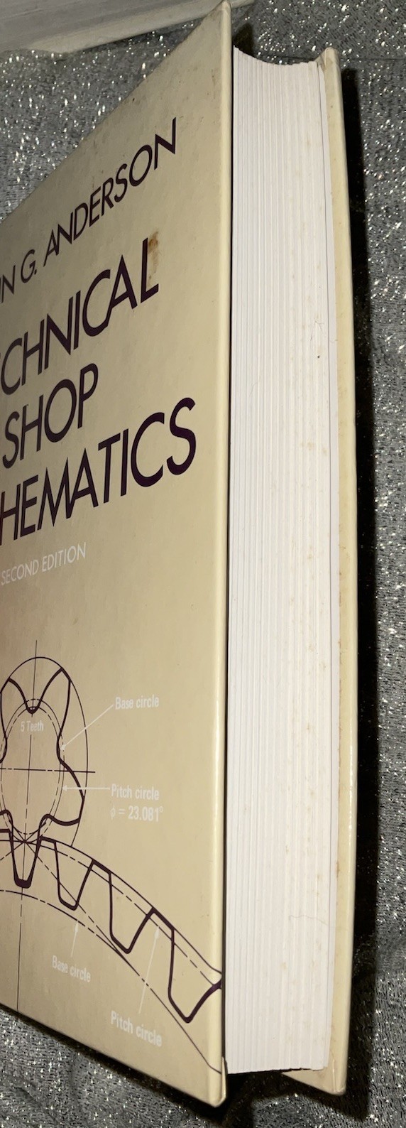Technical Shop Mathematics 2nd Ed John G. Anderson Hardcover Industrial Press