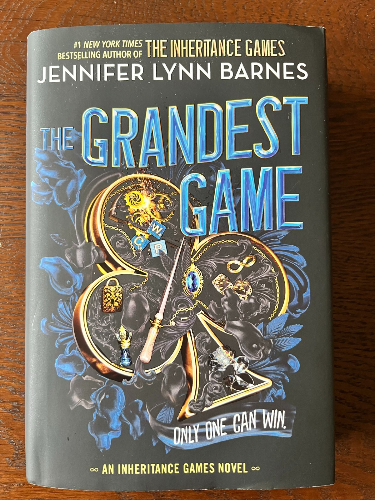The Grandest Game (Inheritance Games) by Jennifer Lynn Barnes 2024, NEW HARDBACK