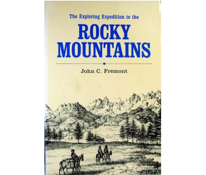 Book Exploring Expedition to Rocky Mountains John Fremont US American History