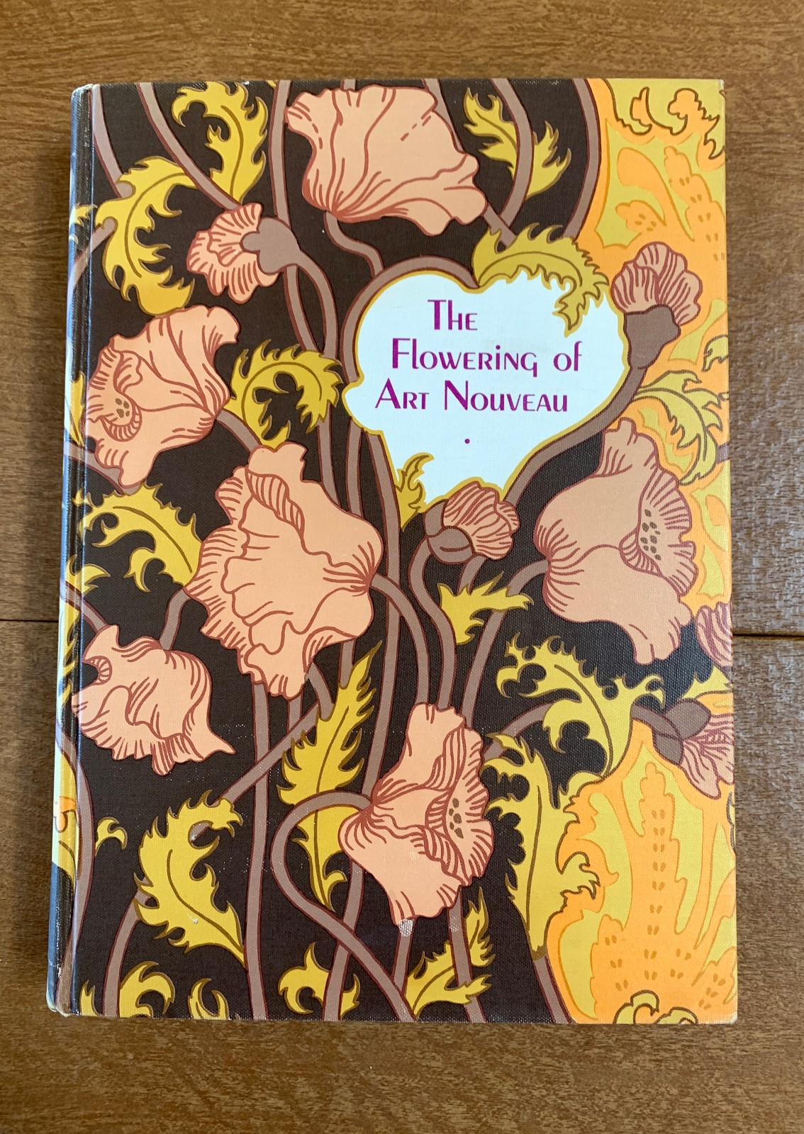 The Flowering of Art Nouveau by Maurice Rheims Vintage Hardcover Book 450 Pages