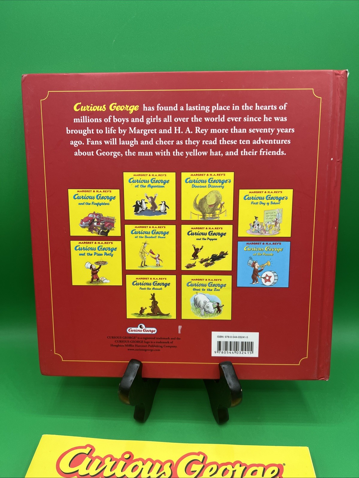 Curious George Lot: Hardcover & Paperback Books Plus Dance Party DVD NEW