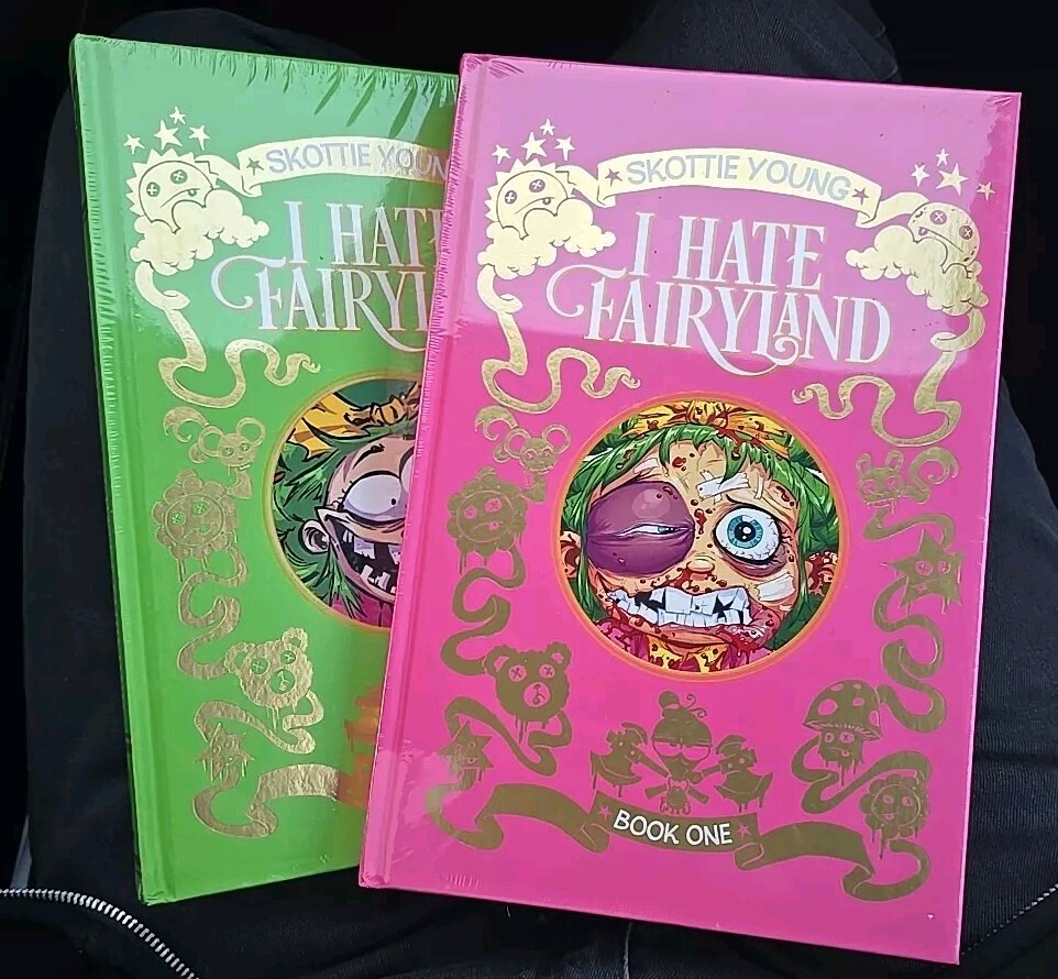 I Hate Fairyland Volume 1,2 Hardcover Set New Sealed Skottie Young FREE SHIP