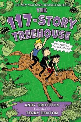 The 117-Story Treehouse (The Treehouse Books) – Hardcover – GOOD