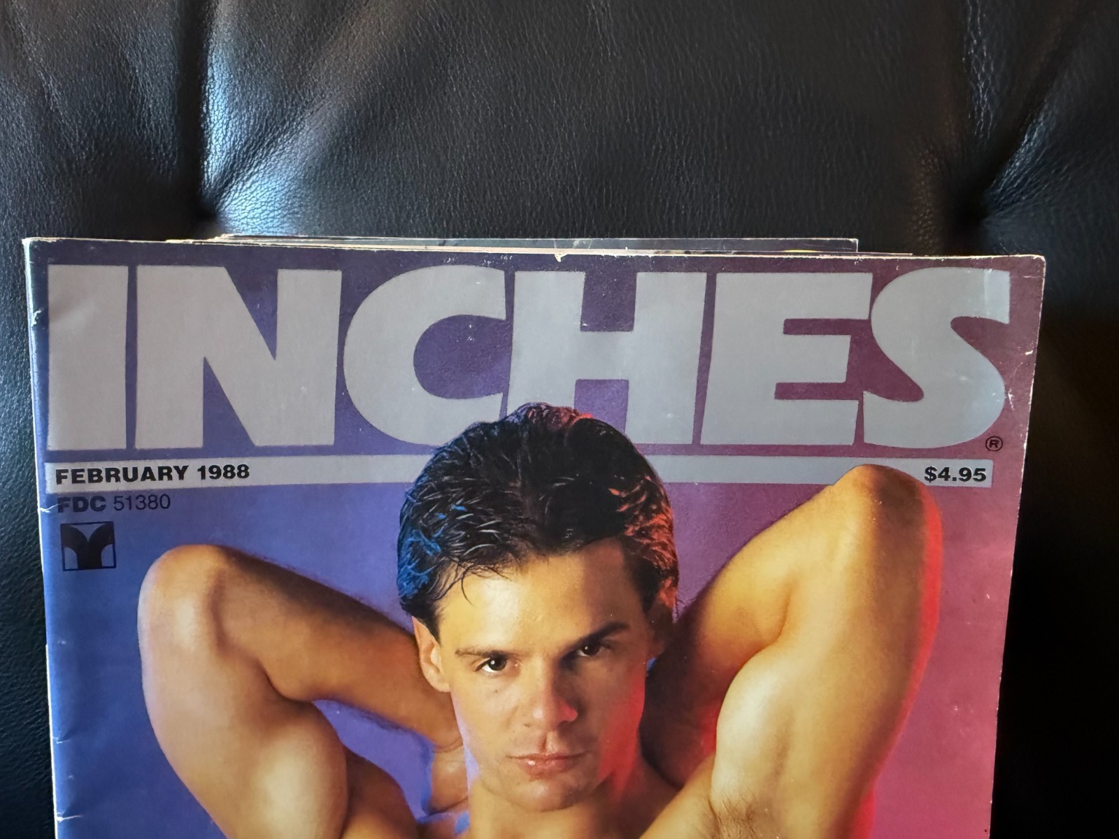 Inches Magazine 7/88 vintage gay interest male pinups Jon King