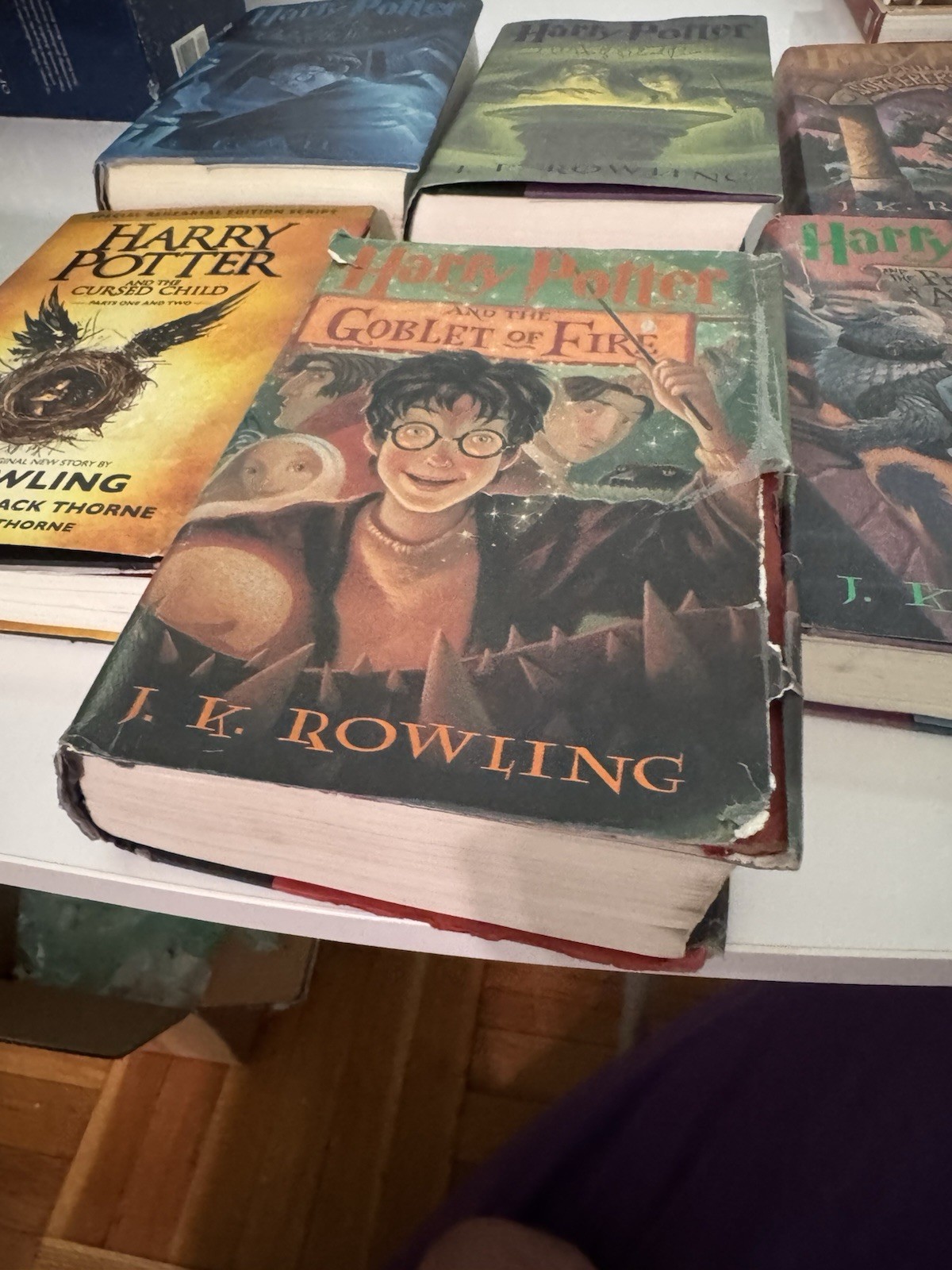 Harry Potter Complete Hardcover Set Books 1-7 + Cursed Child J.K. Rowling