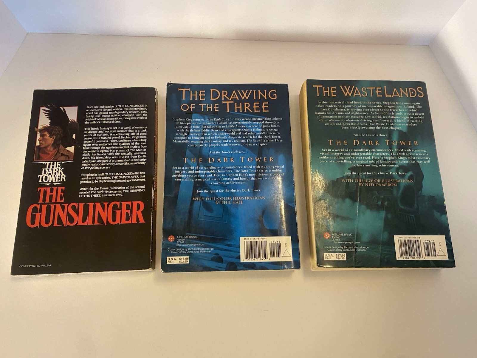 The Dark Tower Complete Set Series Stephen King 4 HC/DJ / 4 TPB! First Editions