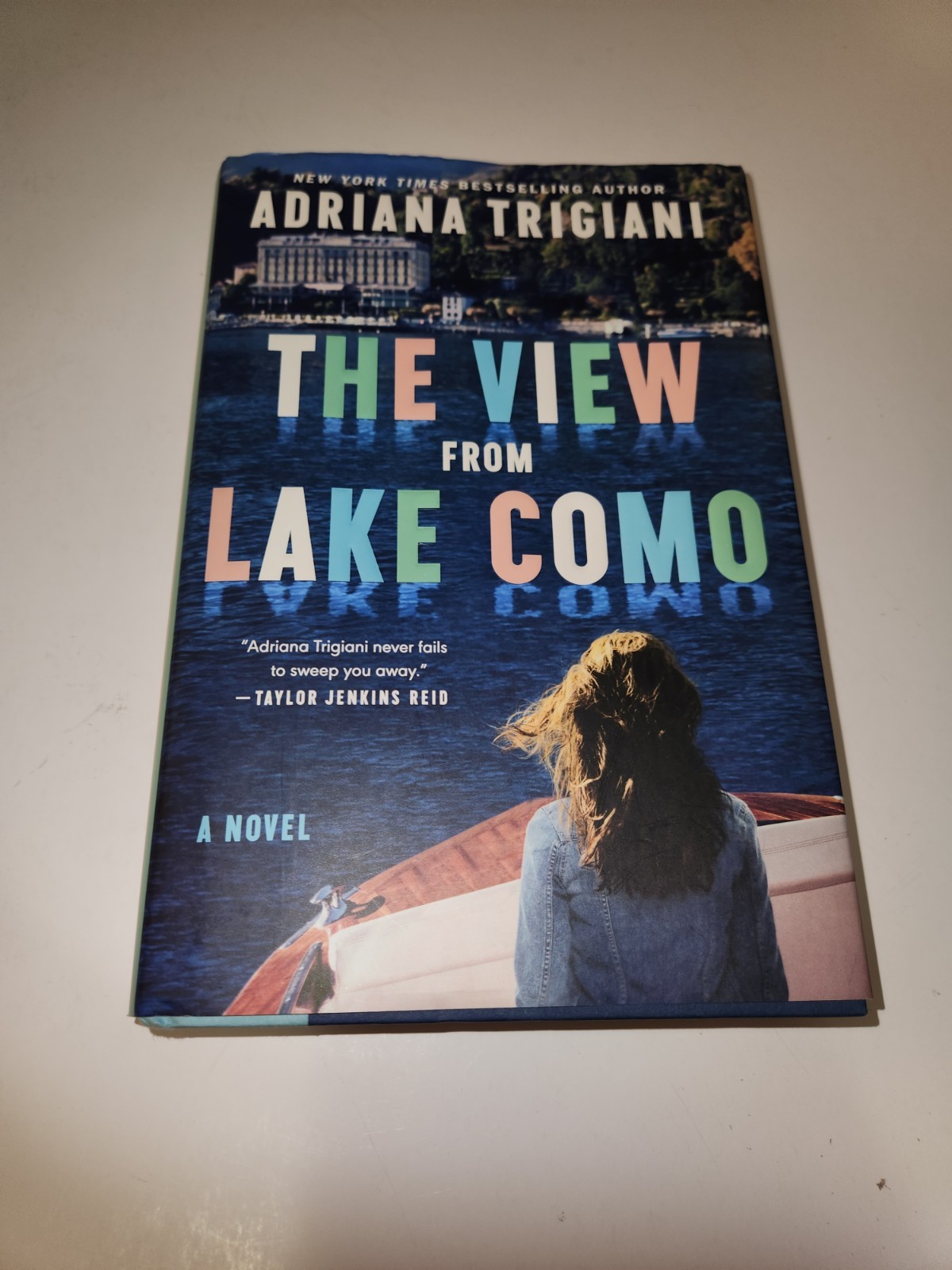 The View From Lake Como: A Novel Adriana Trigiani Hardcover Book Very Good