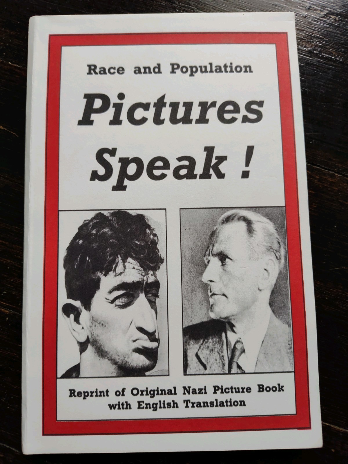 Race And Population: Pictures Speak! propaganda Third Reich