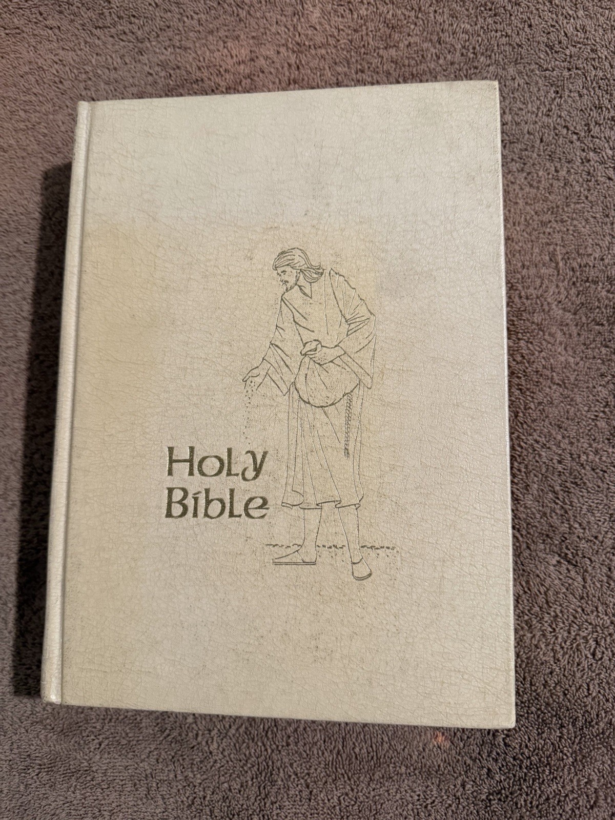 KJV Holy Bible with Apocrypha 1950’s Collins Clear Type Press Waverly Book Co.EX