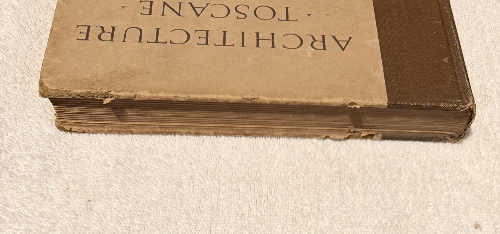 1923, John V. VAN PELT / Architecture Toscane Pencil Point Press Vintage Vol. 1