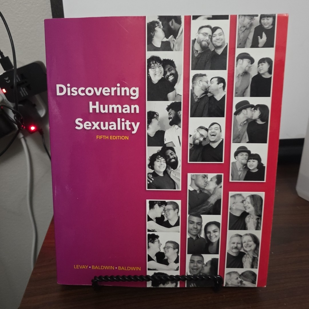 Discovering Human Sexuality Book 5th Ed LeVay Baldwin With Access Code