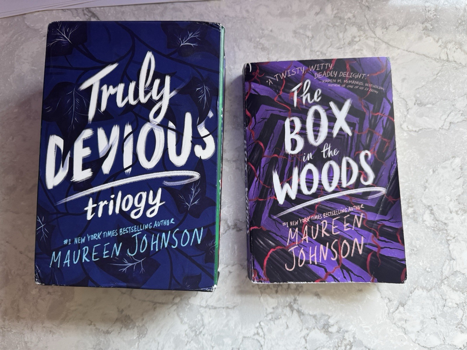 Truly Devious Trilogy by Maureen Johnson- Trade Paperback box set…