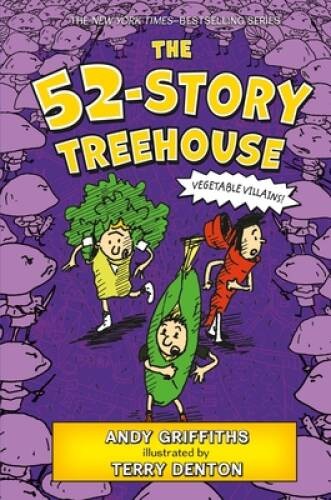 The 52-Story Treehouse (The Treehouse Books) – Hardcover – GOOD