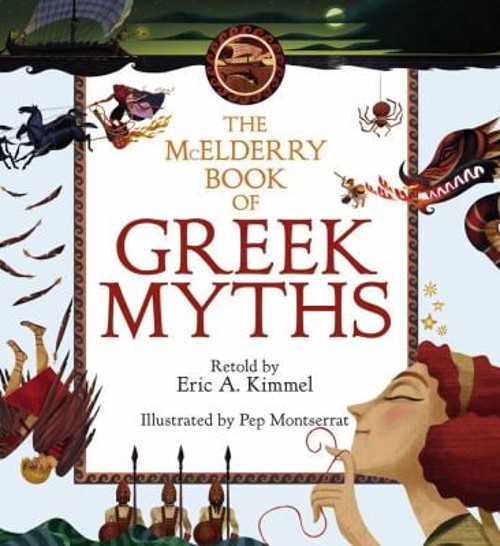 The Mcelderry Book of Greek Myths Hardcover Eric A. Kimmel