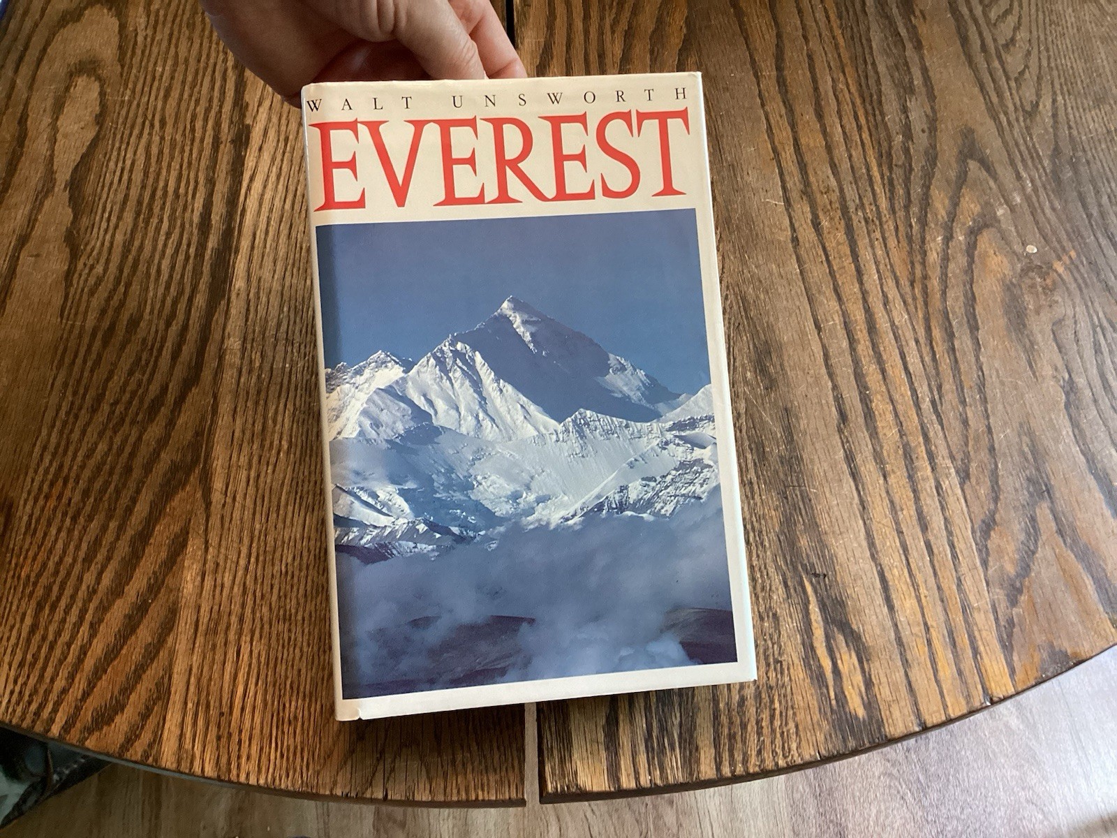 1989 Revised Ed Everest Unsworth Mountain Mountaineering Adventure Illustrated