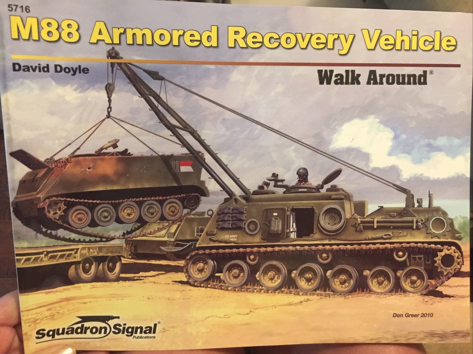 Squadron M88 Armored Recovery Vehicle WalkAround #5716, Brand New!!