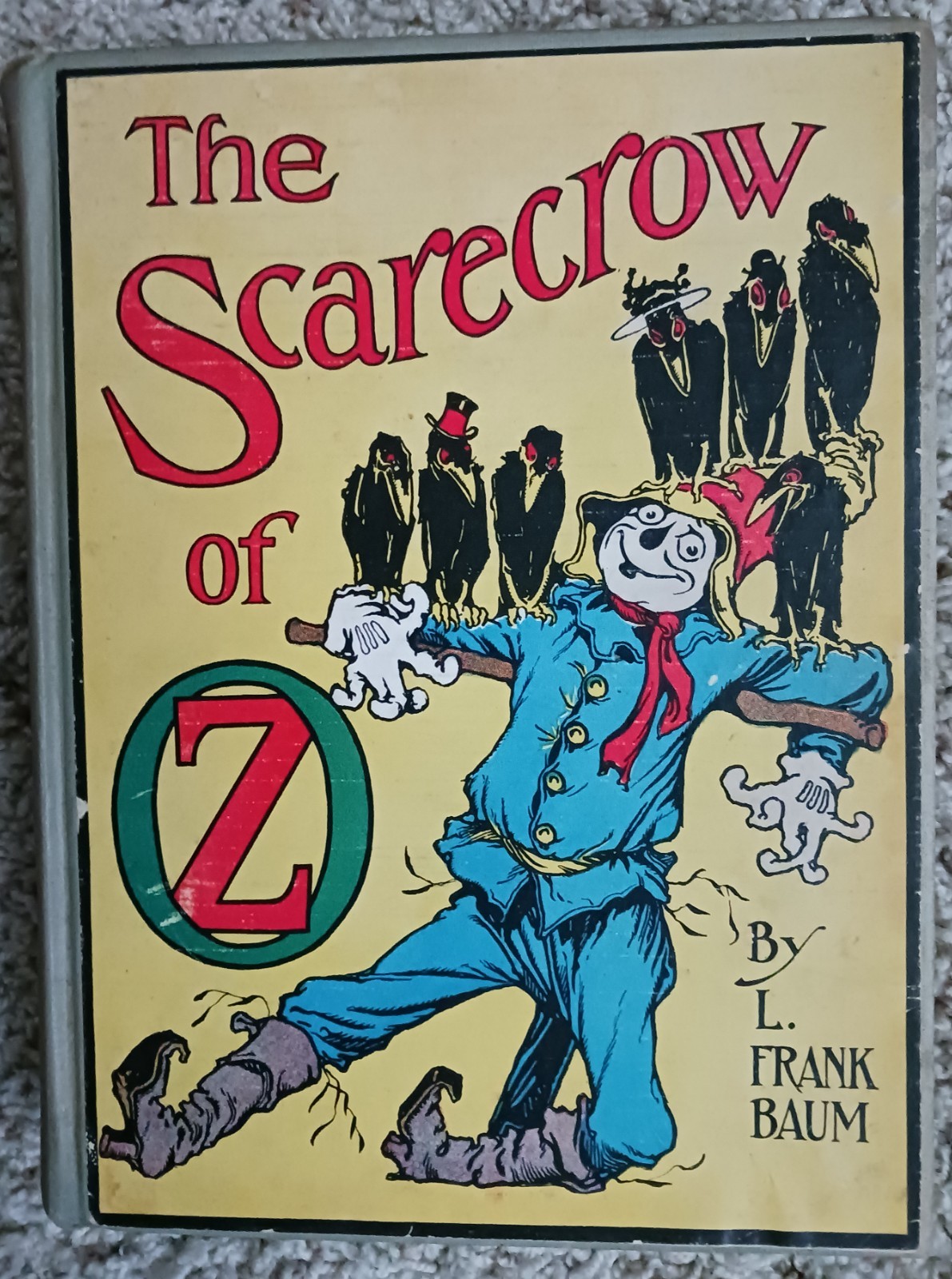 The Scarecrow of Oz by L. Frank Baum c. 1915 Reilly & Lee hardcover reprint ed.