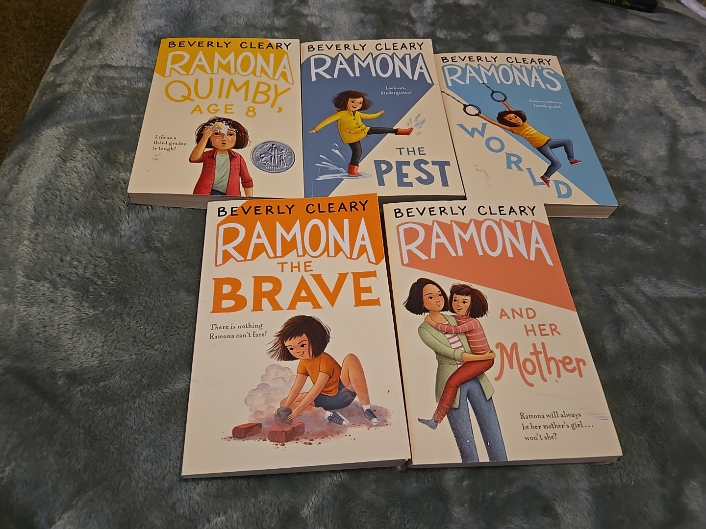 Lot of 5 Ramona books by Beverly Cleary Paperback
