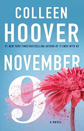 November 9: A Novel – Paperback, by Hoover Colleen – Very Good c