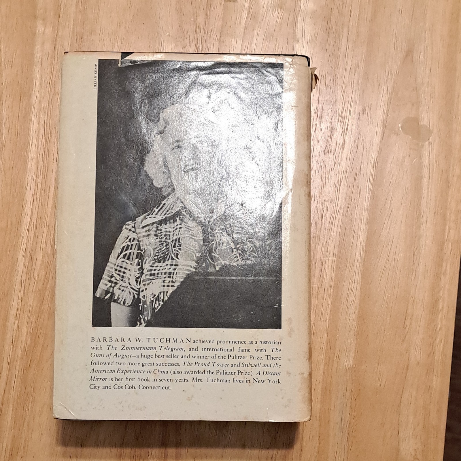 Barbara W. Tuchman A Distant Mirror Hardcover 1978 Knopf Dust Jacket Illustrated