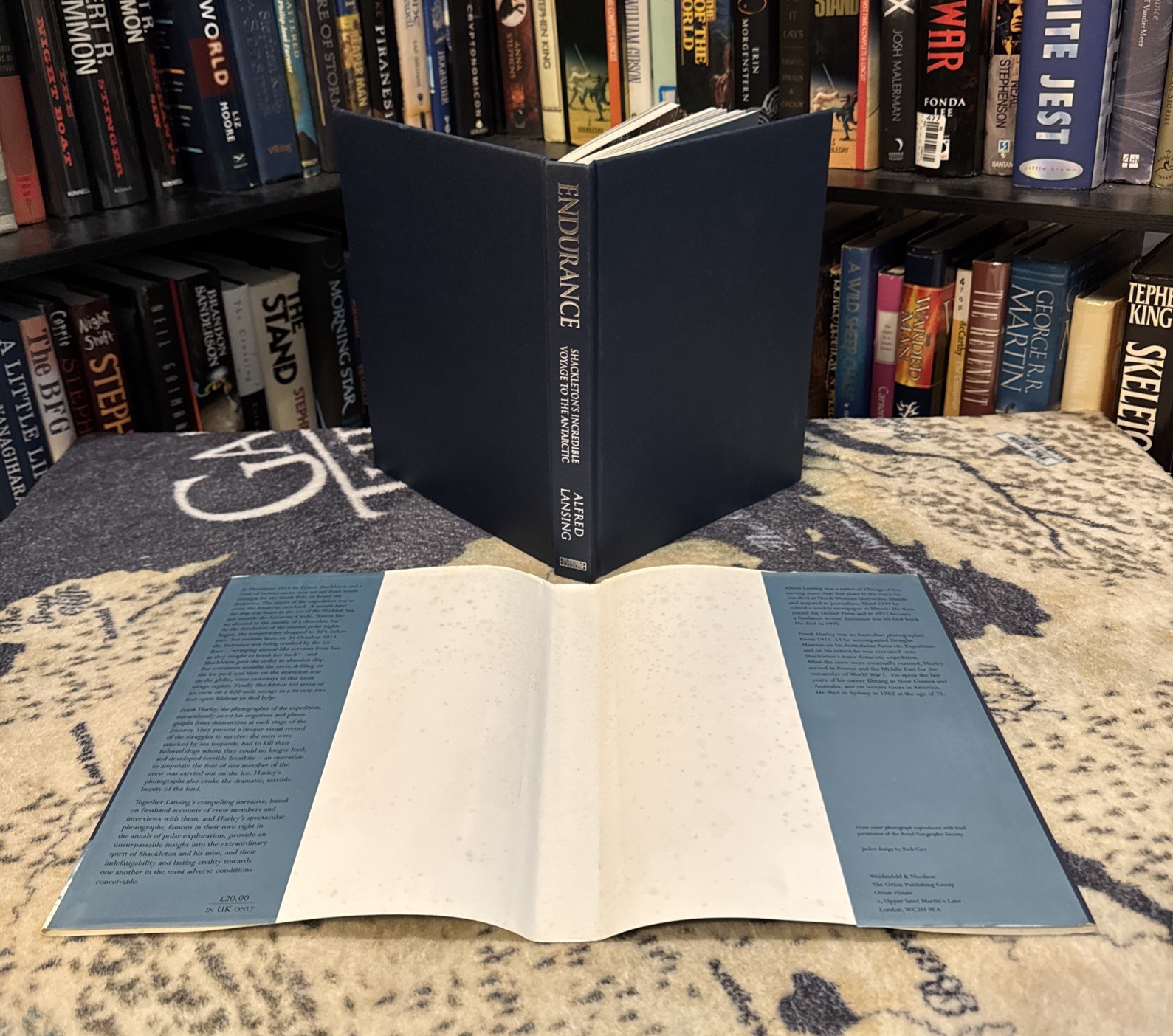 Endurance — Alfred Lansing (2000, Hardcover) Illustrated Edition, HCDJ, VG