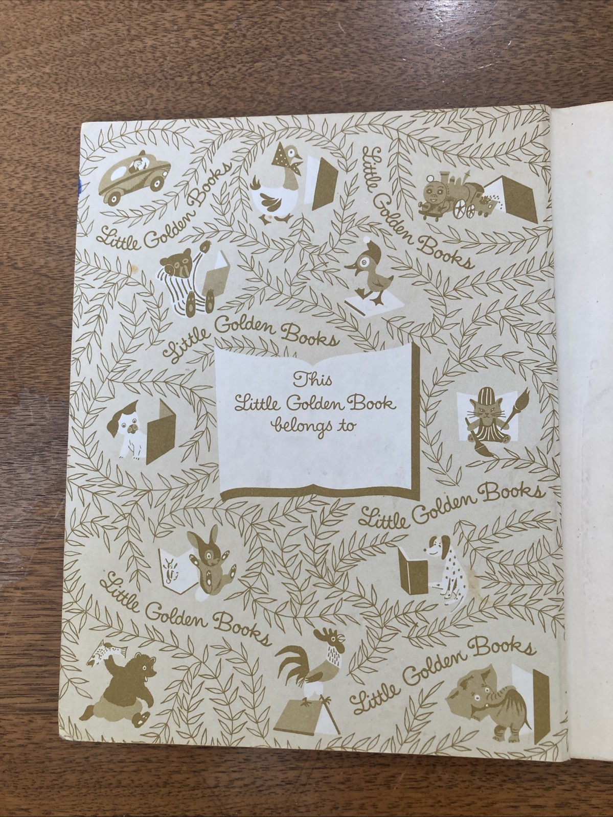 Walt Disney’s Peter & The Wolf Vintage Children’s Little Golden Book 1976