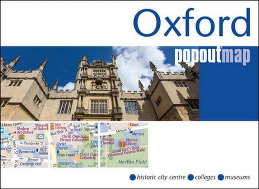 Oxford Popout Map (Popout Maps): Double PopO… by PopOut Maps Sheet map, folded