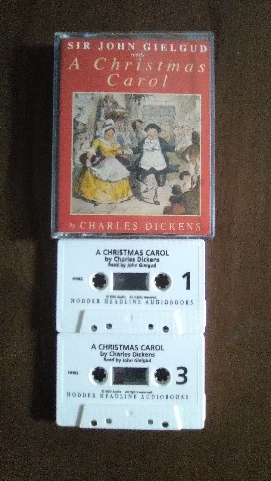 Charles Dickens: A Christmas Carol 2 x Cassette Abridged Audio Book – 488/26