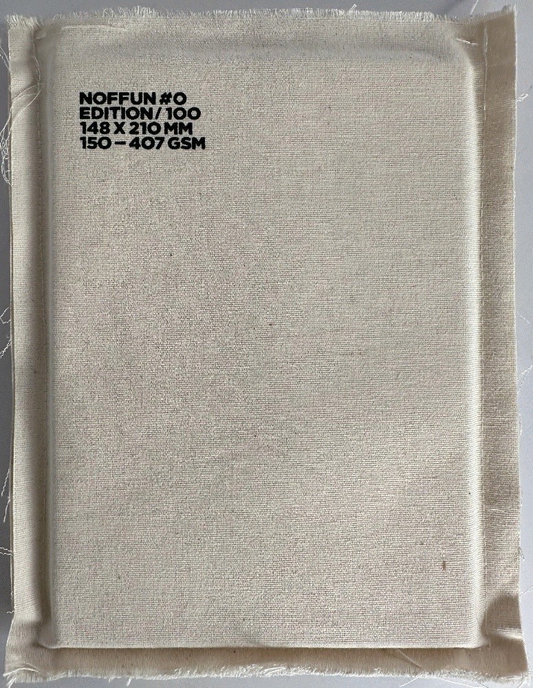 Noffun #0, Edition/100, 148×210 MM, 150-407 GSM