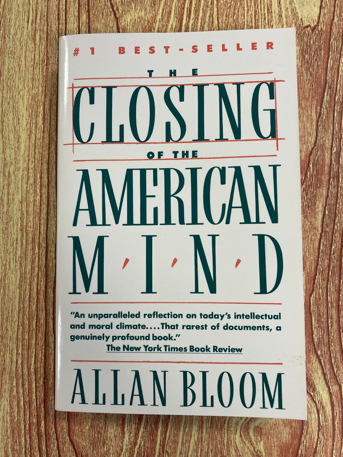 The Closing of the American Mind