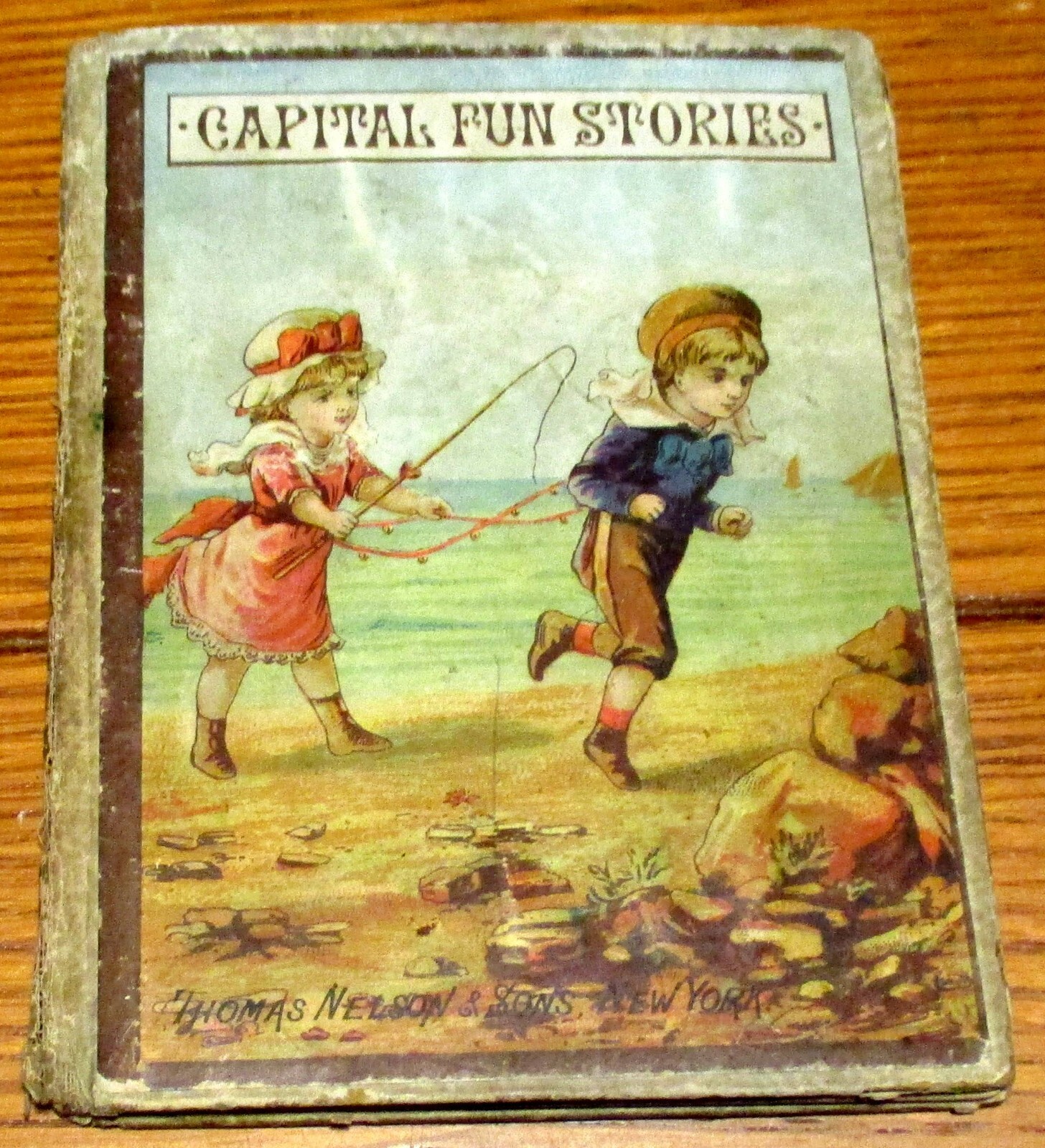 1882 Capital Fun Stories Children H/C 24 Pages RARE!!!!