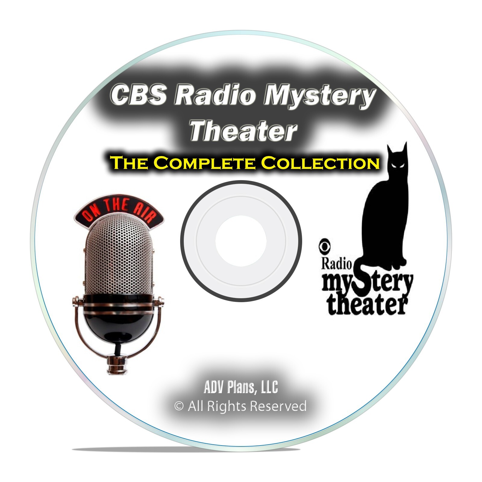 CBS RADIO MYSTERY THEATER, Complete Set, 1500+ OTR shows on 2 DVD-ROMs, MP3