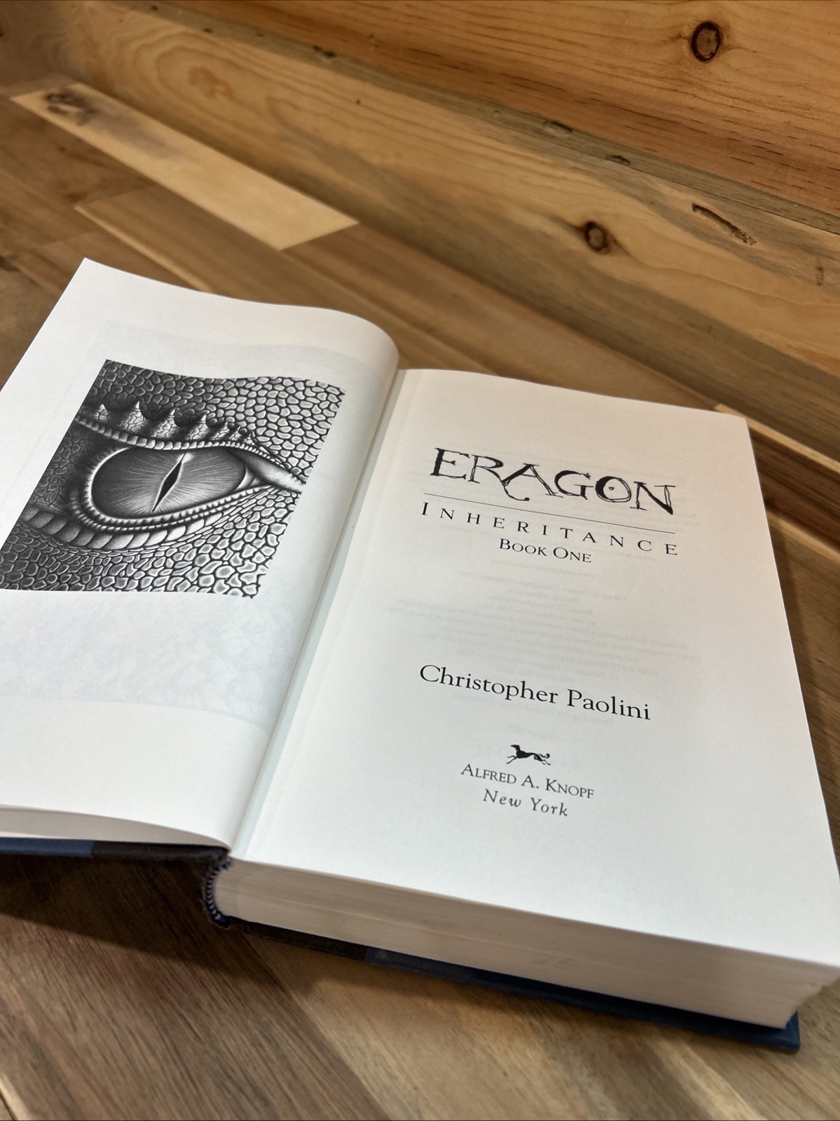 Eragon by Christopher Paolini 2003 Hardcover First Edition 1st Print HC