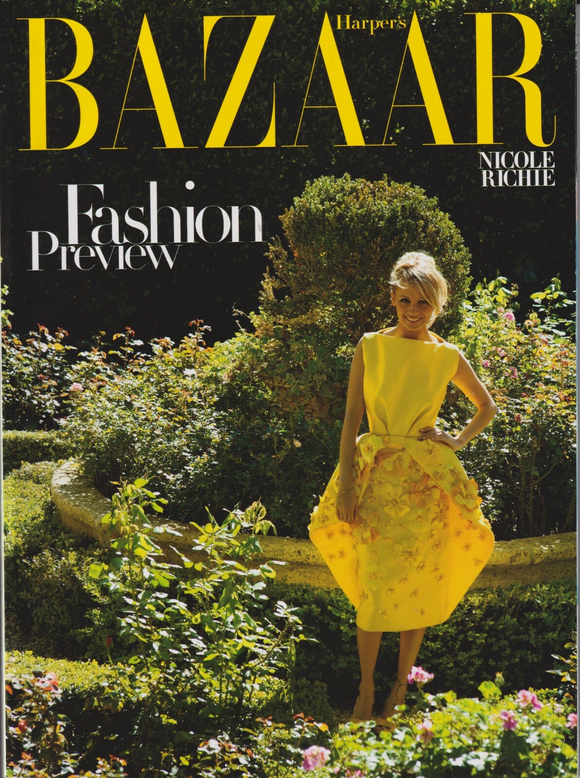 Harper’s Bazaar June 2008 Nicole Richie Fashion Preview (Magazine: Fashion)