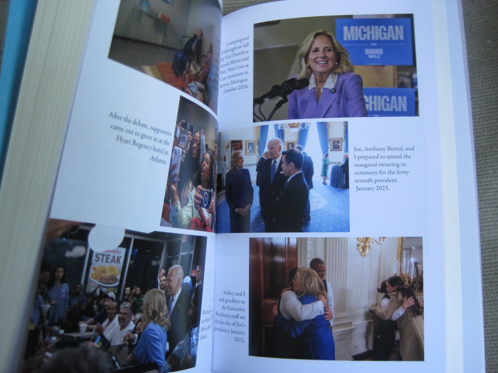FIRST LADY JILL BIDEN SIGNED – VIEW FROM THE EAST WING LIMITED FIRST EDITION JOE